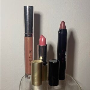 Mally Beauty Lip Trio - gloss, lipstick, & lip crayon